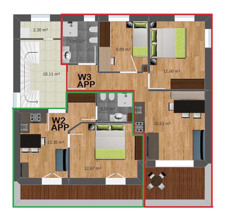 Appartements Stoll San Candido Eksteriør billede